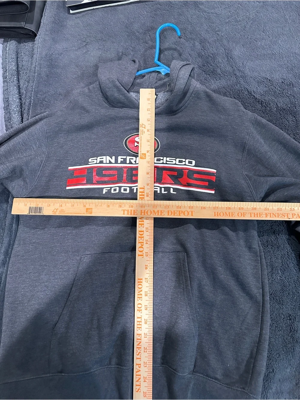 NFL Team Apparel San Francisco 49ers Hoodie Sweatshirt Size Large Pre-Owned